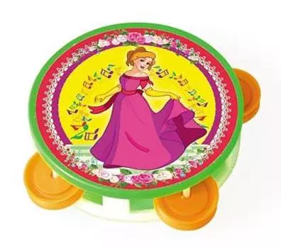 Музыкальная игрушка Бубен - Любимая Принцесса, маленький