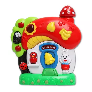 Музыкальная игрушка – Грибок-теремок, свет и звук