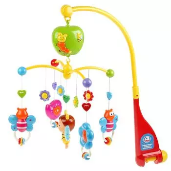 Музыкальная карусель Пчелка жу-жу, 10 колыбельных, 5 звуков природы, сказка