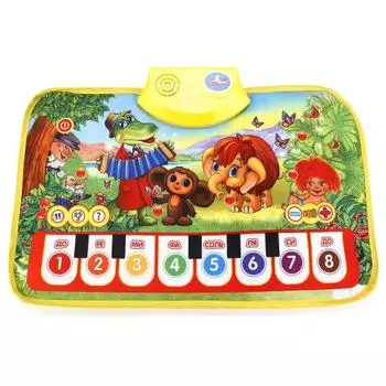 Музыкальный коврик-пианино - Любимые мультяшки, 10 песен