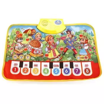 Музыкальный коврик-пианино Любимые потешки