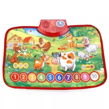 Музыкальный коврик-пианино Мамы и малыши, стихи М. Дружининой