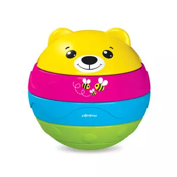 Музыкальный мячик-пирамидка - Мишутка