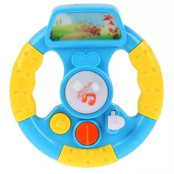 Музыкальный руль, 10 стихов М. Дружининой, звуки транспорта, 14 любимых песенок