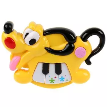 Музыкальный щенок с пианино, стихами Дружининой и светом