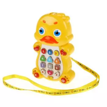 Музыкальный телефон – Утенок, стихи Дружининой, световой проектор и песенки