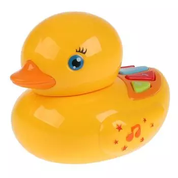 Музыкальный утенок, песни на стихи А. Барто, народные потешки, голова-трещотка