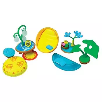 Набор аксессуаров для гостиной комнаты с голубым ковром из серии Monchhichi