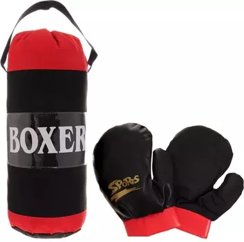Набор боксерский с грушей и перчатками
