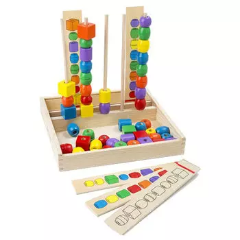 Набор бусин - Формы и цвета из серии Первые игрушки