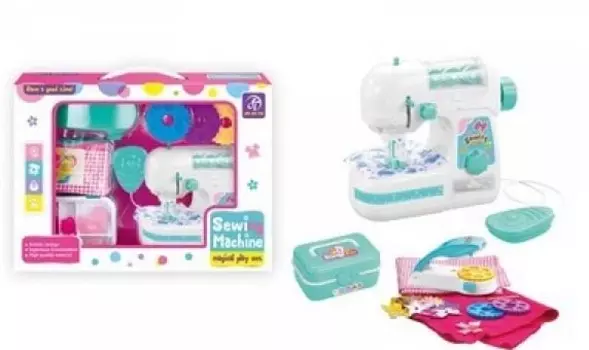 Набор бытовой техники - Швейная машинка с аксессуарами, свет