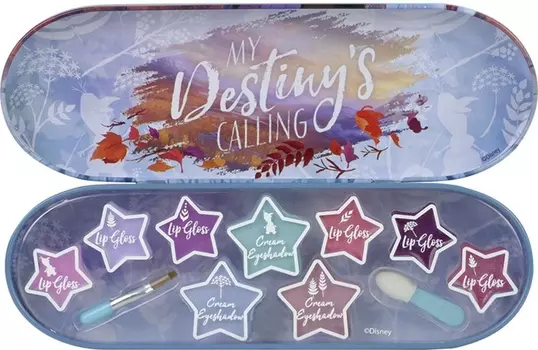 Набор детской декоративной косметики для лица Frozen в пенале, малый