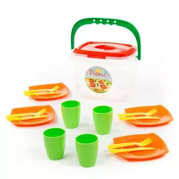 Набор детской посуды - Алиса для пикника №1
