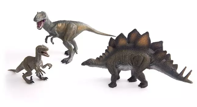 Набор динозавров №6, 3 фигурки