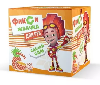 Набор для экспериментов - Фикси-опыты - Жвачка для рук - Ананас
