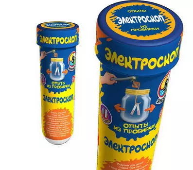 Набор для экспериментов Master IQ - Опыты из пробирки - Электроскоп