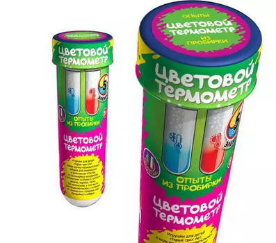 Набор для экспериментов Master IQ - Опыты из пробирки - Цветовой термометр