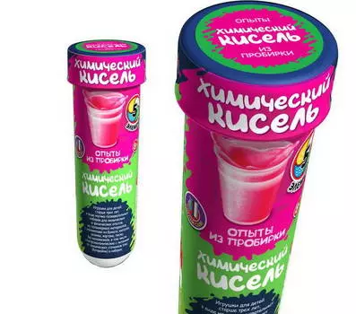 Набор для экспериментов - Опыты из пробирки. Химический кисель