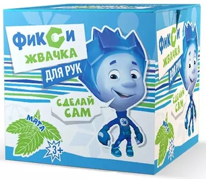 Набор для экспериментов – Жвачка для рук Мята. Фикси-опыты