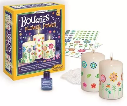 Набор для изготовления свечей - Дизайн цветы