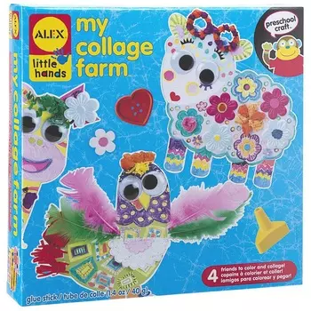 Набор для коллажей - Мои зверушки, от 3 лет