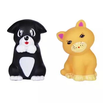 Набор для купания – Котенок и щенок