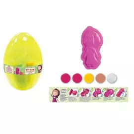 Набор для лепки из серии Маша и Медведь, упаковка – пластиковое яйцо