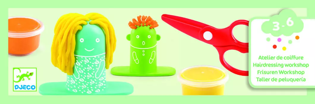 Набор для лепки - Парикмахерская