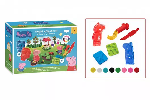 Набор для лепки Peppa Pig™ - На даче у Пеппы