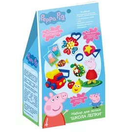 Набор для лепки «Школа лепки». Лепим персонажей Peppa Pig
