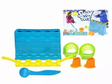 Набор для лепки снега – Крепость, 7 предметов
