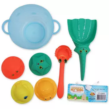 Набор для песка – Лучик, 7 предметов