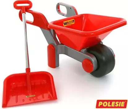 Набор для песочницы №446: тачка №4, лопата №21