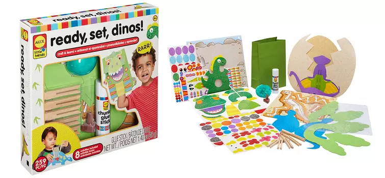 Набор для поделок - Динозавры, от 4 лет