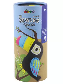 Набор для шитья - Брелок для ключей: тукан