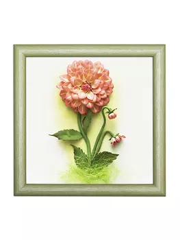 Набор для творчества 3 D картина из фоамирана - Георгины