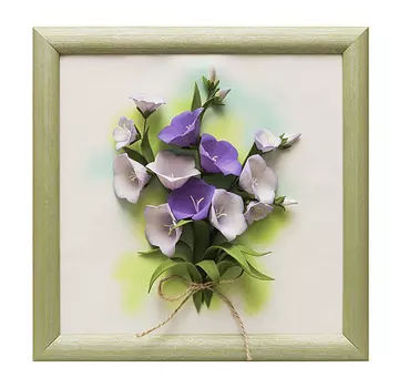 Набор для творчества 3D картина из фоамирана - Колокольчики