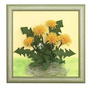 Набор для творчества 3D картина из фоамирана - Одуванчики