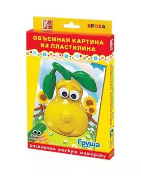 Набор для творчества из серии Объемная картина из пластилина малая – Груша