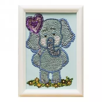 Набор для творчества Мозаика из пайеток - Слоненок