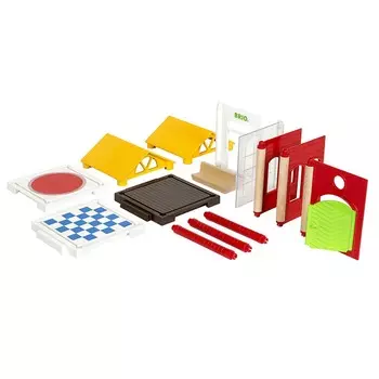 Набор дополнительных деталей для построения дома, 14 предметов