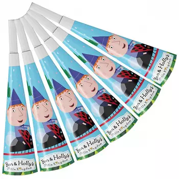 Набор дудочек - Бен и Холли, 6 штук