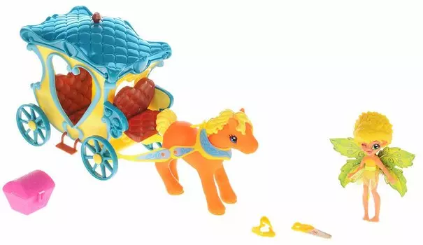 Набор FairyKins – Фея Данди в голубой карете