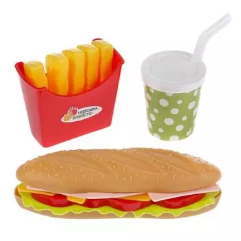 Набор фастфуд - Собери свой ланч