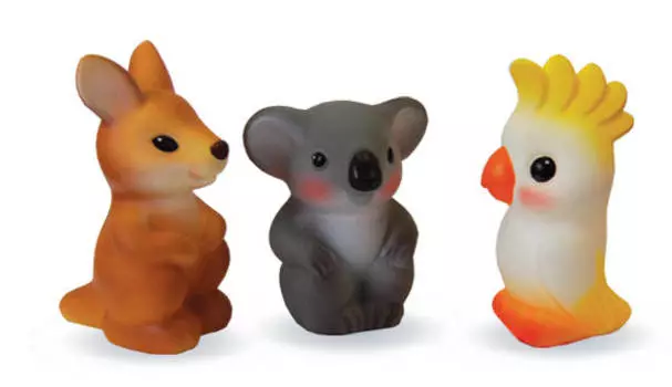 Набор фигурок из пластизоля – Австралия, пвх