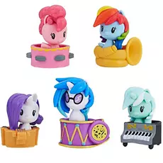 Набор фигурок из серии My Little Pony - Милашка Пони, 4 лошадки и сюрприз