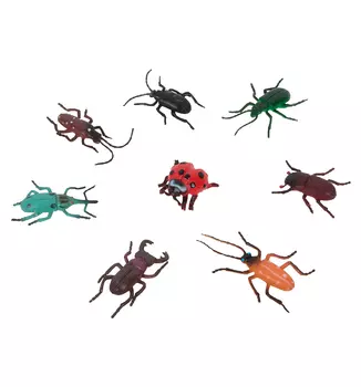 Набор фигурок из серии В мире животных – Насекомые, 8 шт.