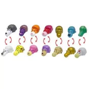 Набор фигурок из серии Вывершушка 2 в 1, в блистере 7 шт. 6 х 2 х 2,5 см.