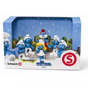 Набор фигурок Смурфов из серии Смурфы в кино