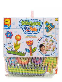 Набор фигурок-стикеров для ванны — Сад, в сетке, 51 деталь